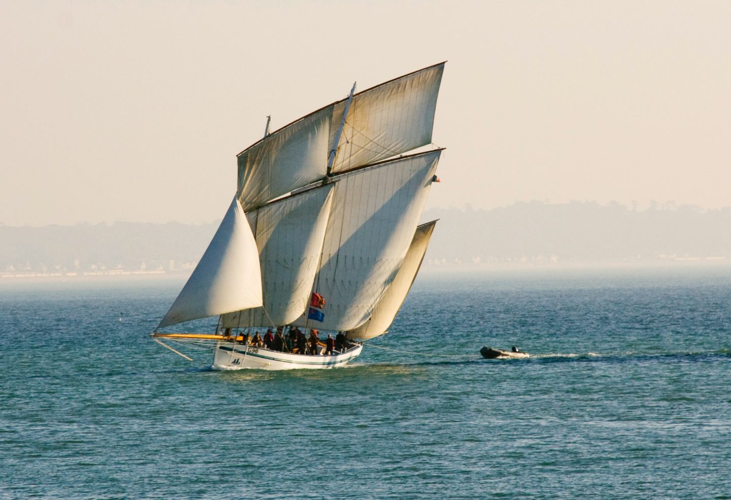 bateau à voile - Trinquette