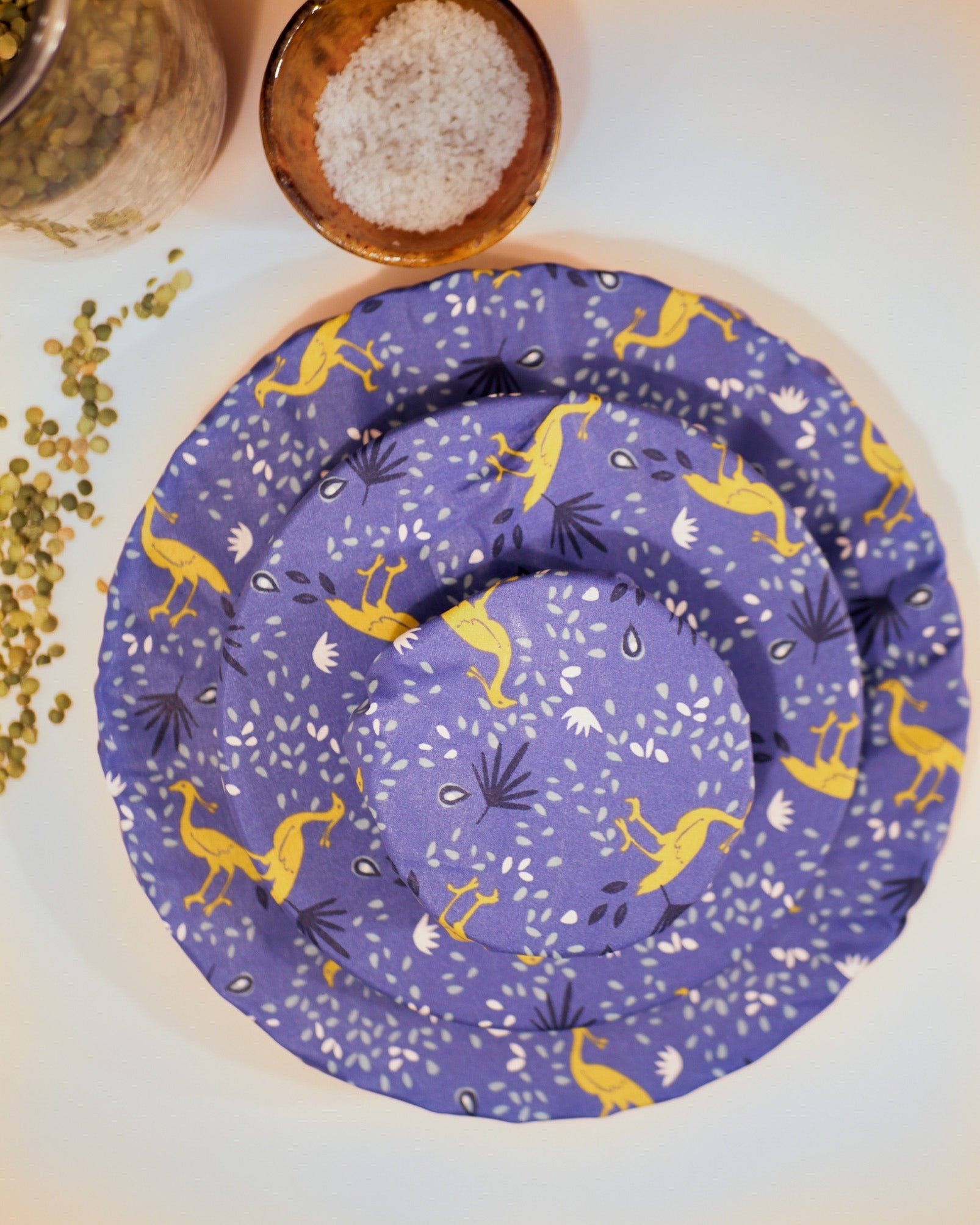 Charlottes à plat - Lot de 3