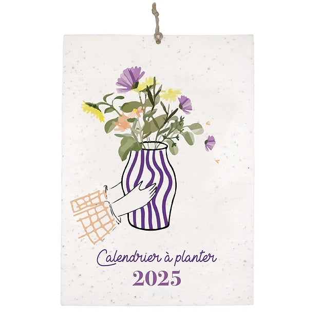 Calendrier à planter 2025 - Format A6