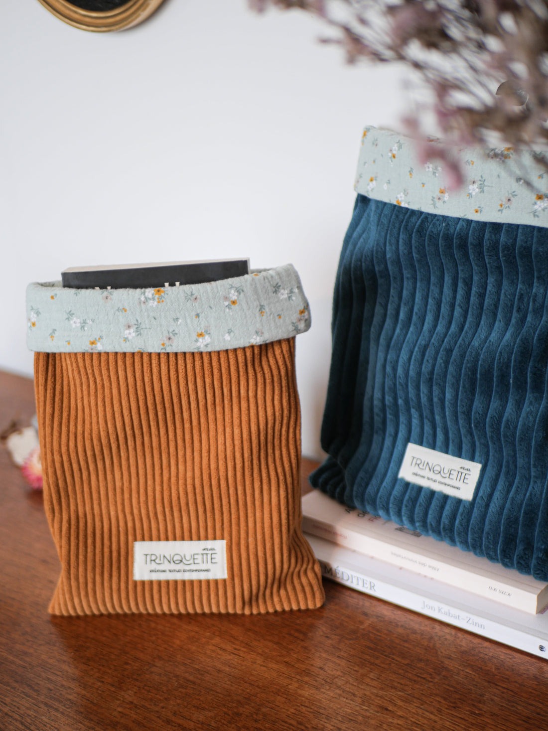 Pochette à livre VELOURS format POCHE