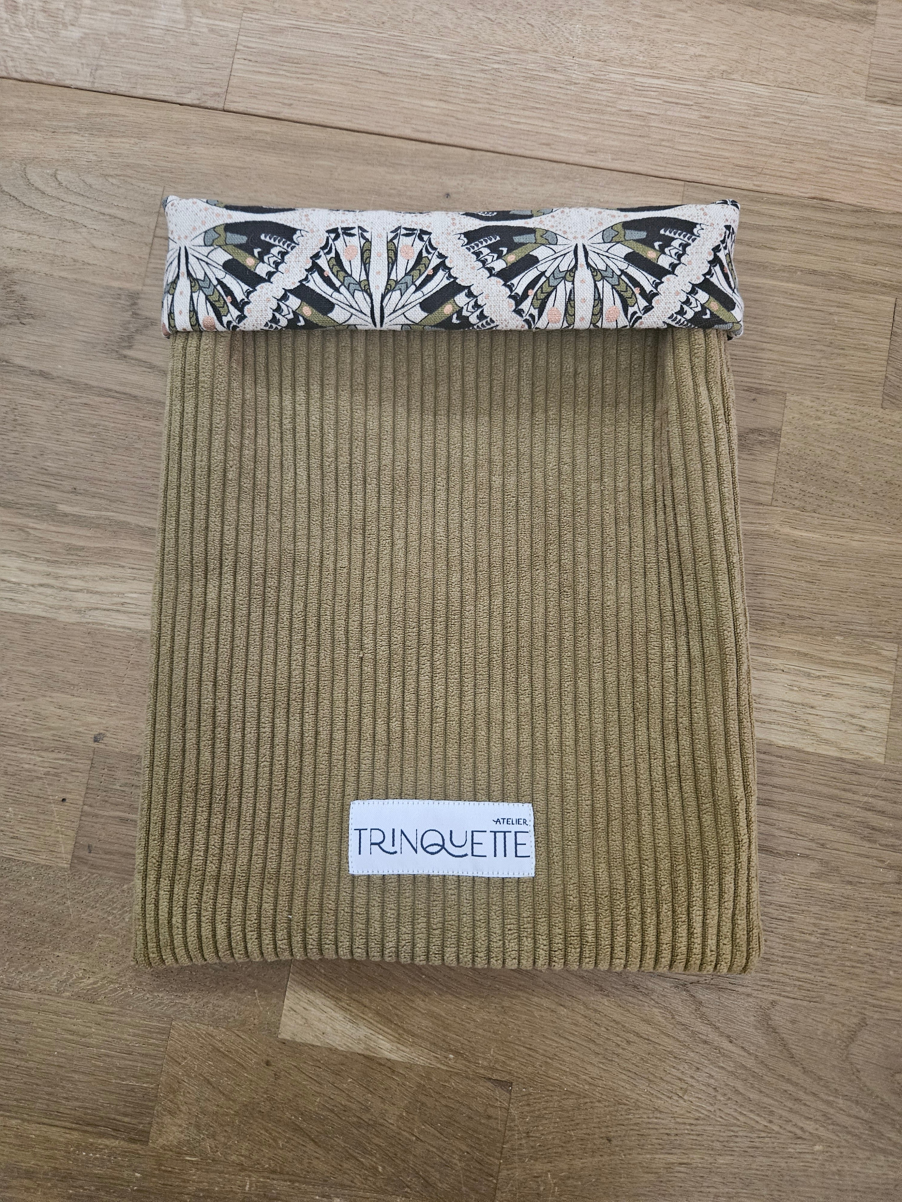 Pochette à livre VELOURS format BROCHE